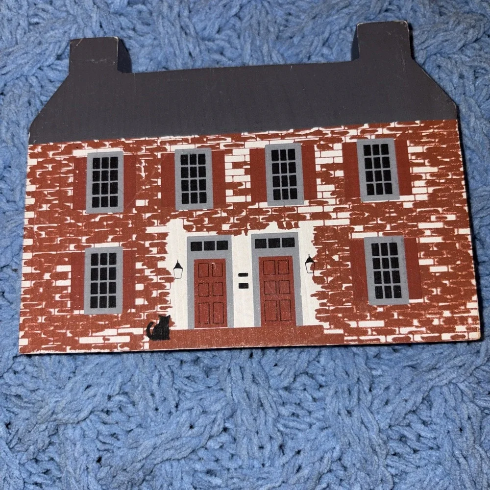 CAT'S MEOW JOHN BELVILLE HOUSE. Signed 1987.